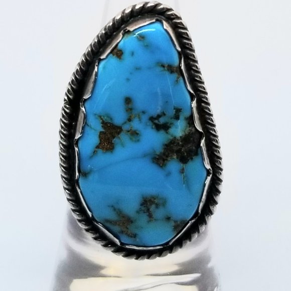 Jewelry - Vintage turquoise Native American ring sz 6.5